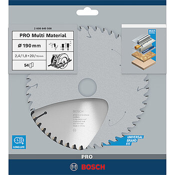 Диск пиляльний універсальний Bosch Multi Material 190х20 мм (2608640508)