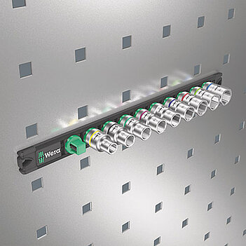 Набір головок 6-гранних WERA C 4 Zyklop 1/2" 9 шт. (05005460001)