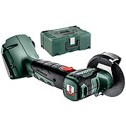 Кутова шліфмашина акумуляторна Metabo CC 18 LTX BL + диски 6 шт. (600349840) - без акумулятора та зарядного пристрою