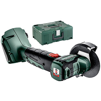 Угловая шлифмашина аккумуляторная Metabo CC 18 LTX BL + диски 6 шт. (600349840) - без аккумулятора и зарядного устройства Угловая шлифмашина аккумуляторная Metabo CC 18 LTX BL + диски 6 шт. (600349840) - без аккумулятора и зарядного устройства