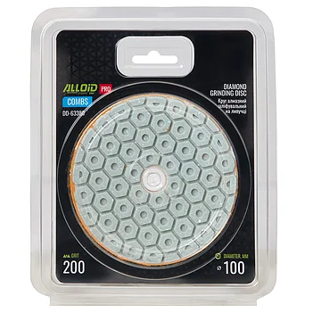 Диск полірувальний по бетону і граніту Alloid Pro COMBS 100 мм (DD-63380)