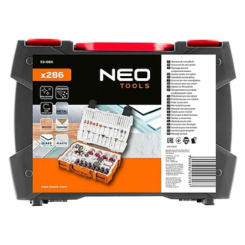 Набор насадок для гравера Neo Tools 286 шт. (55-085)