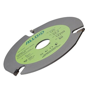 Диск пиляльний по дереву Alloid 125х22,20/20,0/16,0 мм (WS-12503)