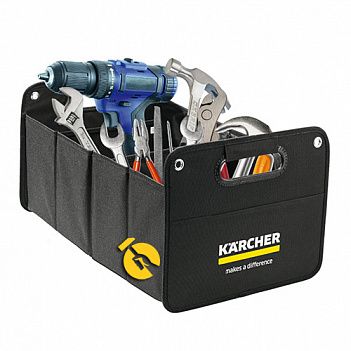 Пылесос аккумуляторный Karcher WD 1 Compact Battery Set + органайзер (9.611-310.0)