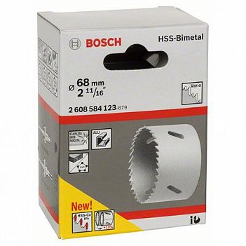 Коронка по металу і дереву Bosch HSS-Bimetal 68 мм (2608584123)