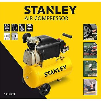 Компрессор масляный Stanley (D211/8/24)