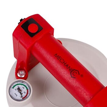 Стеклодомкрат с манометром электрический Mechanic PowerFix 150 auto (89568442121)