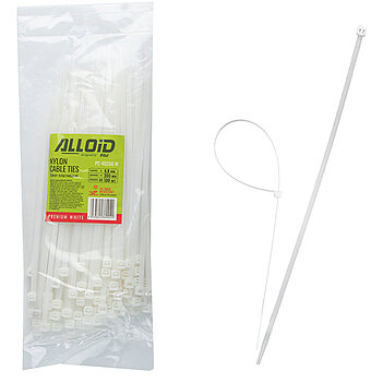 Хомут нейлоновый Alloid 4,8 х 200 мм 100 шт. (PC-48200 W)