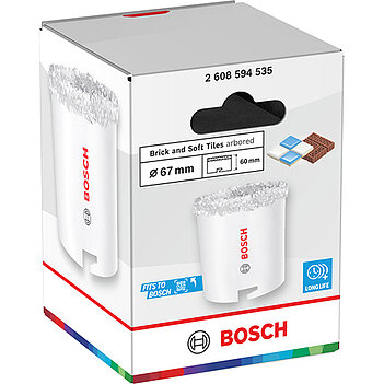 Коронка по плитке Bosch Brick and Soft Tile 67 мм (2608594535)
