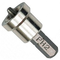 Бита Phillips для гипсокартона Haisser 1/4" PH2 x 25мм 2шт (118528)