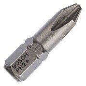 Бита Phillips Bosch Extra Hard 1/4" PH2 10шт (2607001512)