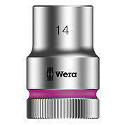 Головка торцева 6-гранна WERA Zyklop 8790 HMC Cr-V 1/2" 14 мм (05003605001)