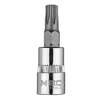 Головка торцева з бітою Torx Neo Tools Cr-V 1/4" TX30 (10-327)
