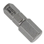 Біта Hex Bosch Extra Hard 1/4" 8,0 мм 3 шт. (2607001730)
