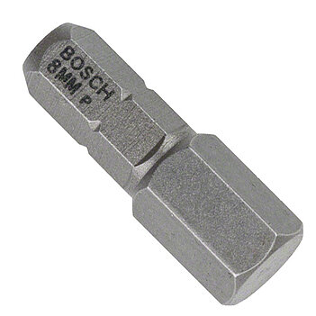 Бита Hex Bosch Extra Hard 1/4" 8,0 мм 3 шт. (2607001730)