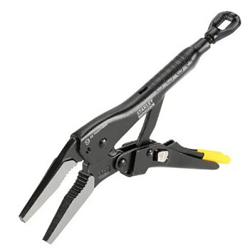 Клещи зажимные регулируемые с удлиннеными губками Stanley FatMax 220мм (FMHT0-74888)