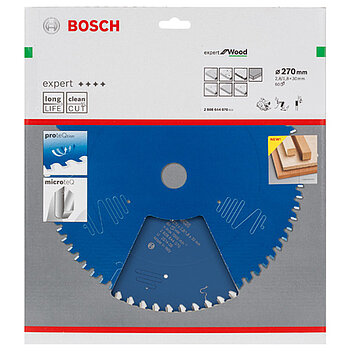 Диск пильный по дереву Bosch Expert for Wood 270x30х1,8мм (2608644070)