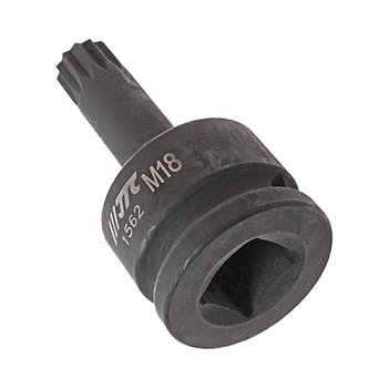 Головка торцевая с битой Spline ударная JTC 3/4" M18 (1562 JTC) Головка торцевая с битой Spline ударная JTC 3/4" M18 (1562 JTC)