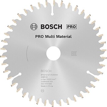 Диск пиляльний універсальний Bosch Multi Material 150х20 мм (2608640501)
