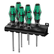 Набор отверток WERA Kraftform Plus Lasertip 334/355/6 Rack Pozidriv 6 шт. (05105656001)