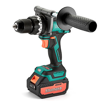 Аккумуляторная ударная дрель-шуруповерт Sturmax (CDM3221BLI)