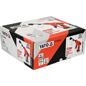 Мийка високого тиску Yato (YT-85930) - без акумулятора та зарядного пристрою