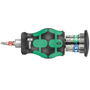 Викрутка з набором біт WERA Bicycle Set 11 8 шт. коротка (05004179001)