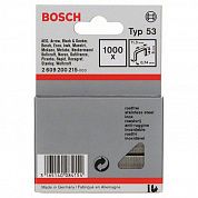 Скобы для степлера Bosch тип 53 8,0мм 1000шт (2609200215)