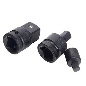 Набор переходников ударных Alloid Cr-Mo 3/8", 1/2", 1" 3 ед. (NPU-3438)