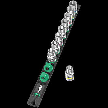 Набір головок 6-гранних WERA C 4 Zyklop 1/2" 9 шт. (05005460001)