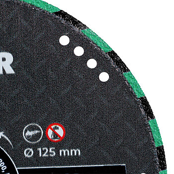 Диск алмазний суцільний Distar Metal CUT 1A1R V 125х1,5х22,23мм 1шт (87015424058)