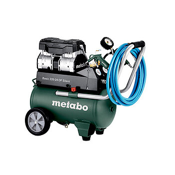 Компрессор безмасляный Metabo Basic 220-24 OF Silent (601593000)