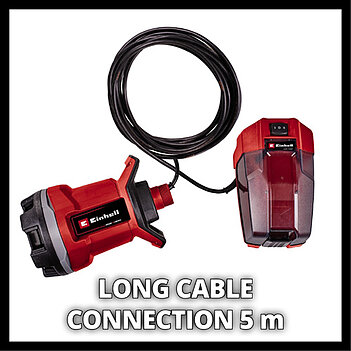 Насос дренажний Einhell GE-DP 18/25 Li - Solo (4181580) - без акумулятора та зарядного пристрою