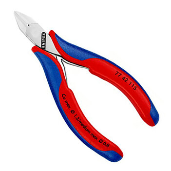 Бокорезы KNIPEX для электроники 115 мм (77 42 115)