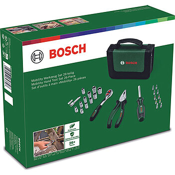 Набор инструмента Bosch 1/4" 26 шт. 6PT (1600A02BY2)