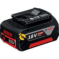 Аккумулятор Li-Ion Bosch GBA 18 В 5,0 А/ч M-C Professional (1600A002U5)