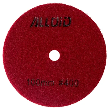 Диск полірувальний по бетону і граніту Alloid Pro HEXAGON 100 мм (DD-63390)