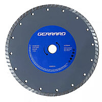 Диск алмазный сегментированный Gerrard Turbo 230x7,5x22,23 мм (128611)