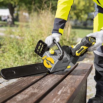 Аккумуляторная цепная пила Karcher CS 330 Bp (1.442-991.0)