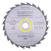 Диск пиляльний по дереву Metabo 235x30x2,6 мм (628493000)