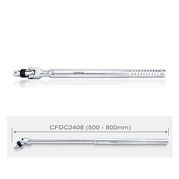 Вороток с шарниром телескопический Toptul 3/4" (CFDC2408)