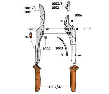 Секатор LÖWE Original (1.107)