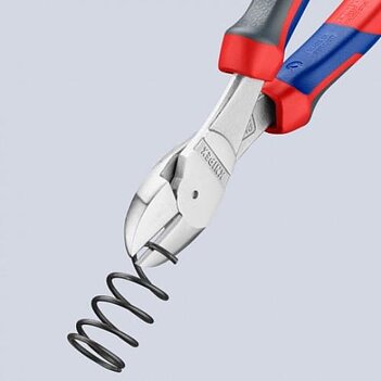 Бокорезы KNIPEX Cr-V 200 мм прецизионные особой мощности (74 05 200)