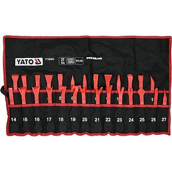 Набор съемников для панелей облицовки Yato 27 шт. (YT-08443)