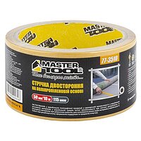 Скотч двухсторонний MASTERTOOL на полипропиленовой основе 50 мм х 10 м 1 шт. (77-3510)