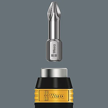 Отвертка-битодержатель динамометрическая WERA Kraftform 7430 ESD 1/4" 0,1-0,34 Нм с антистатическим покрытием (05074780001)
