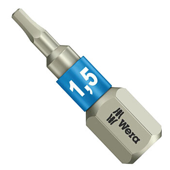 Бита Hex WERA 3840/1 TS 1/4" 1,5 мм 1 шт. нержавеющая сталь (05071070001) Бита Hex WERA 3840/1 TS 1/4" 1,5 мм 1 шт. нержавеющая сталь (05071070001)