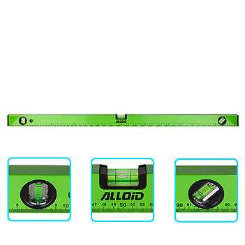 Уровень Alloid 3 капсулы 1000 мм (LD-151100)