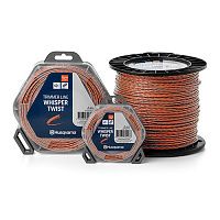 Косильная леска витая Husqvarna Whisper Twist 2,7мм / 210м Spool Orange/Black (5976691-32)