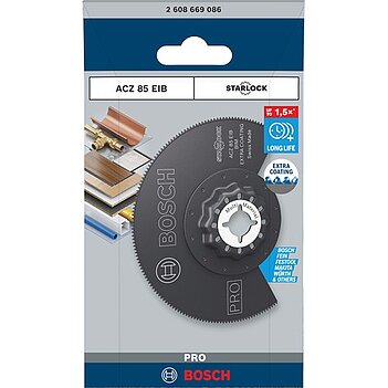 Диск пильный сегментированный Bosch PRO ACZ 85 EIB 85 мм. (2608669086)